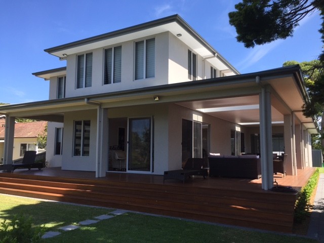 Transitional home design in Sydney.