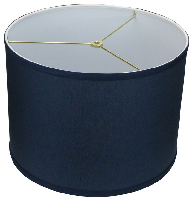 Fenchel Shades, 14"x14"x10" Spider Attachment Drum Lamp Shade