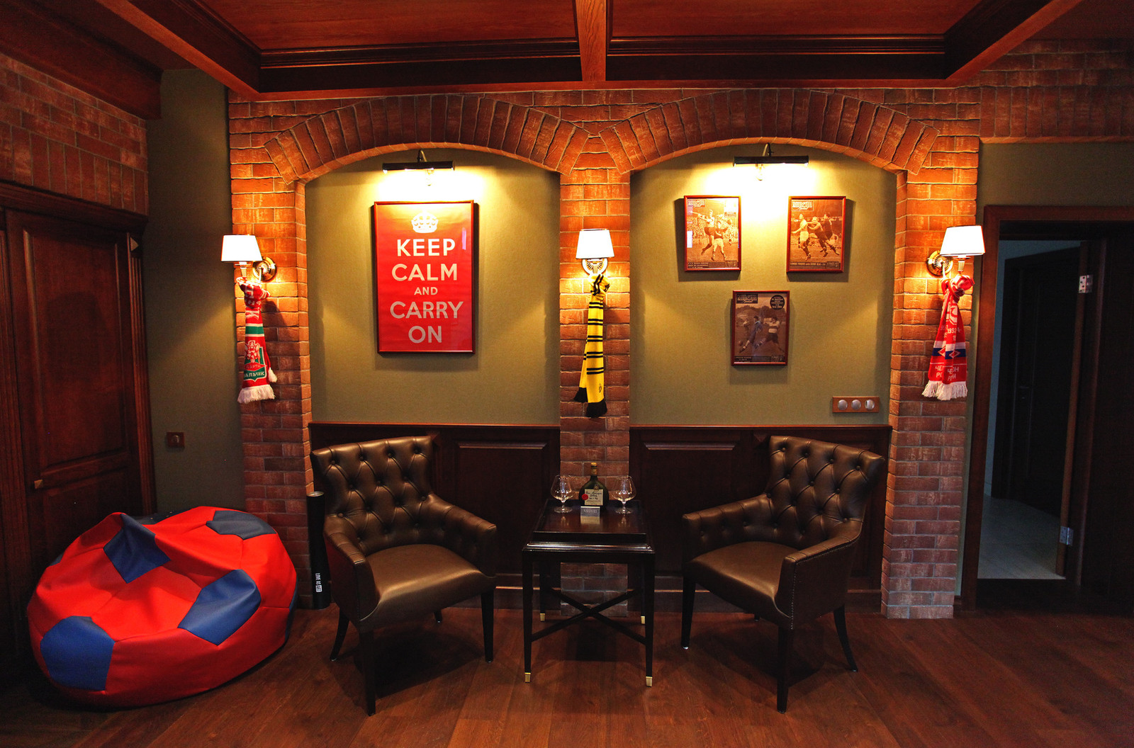 Интерьер дома в Подмосковье, поселок Деденево