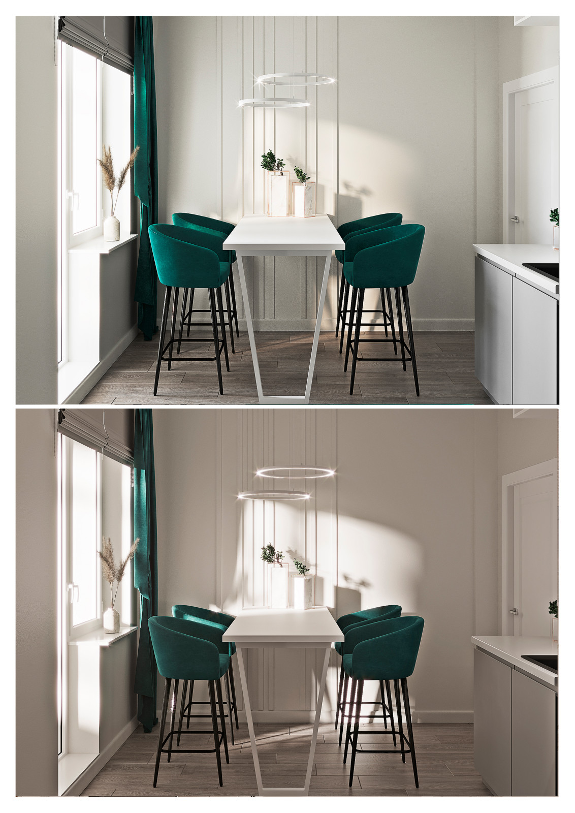 Двухкомнатная квартира для семьи в ЖК Загорье