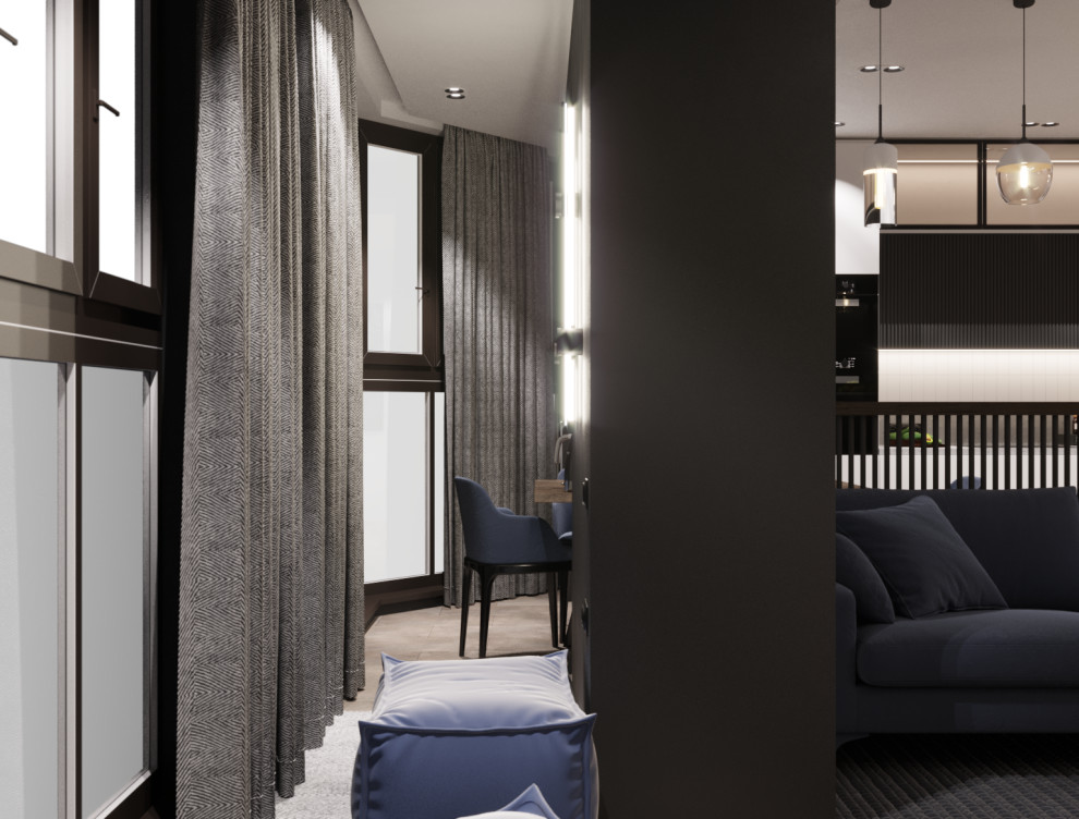 Брутальный синий