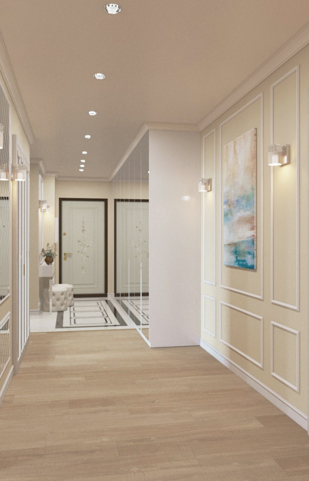 ЖК Бриз 3-х комнатная квартира (Дизайн проект)