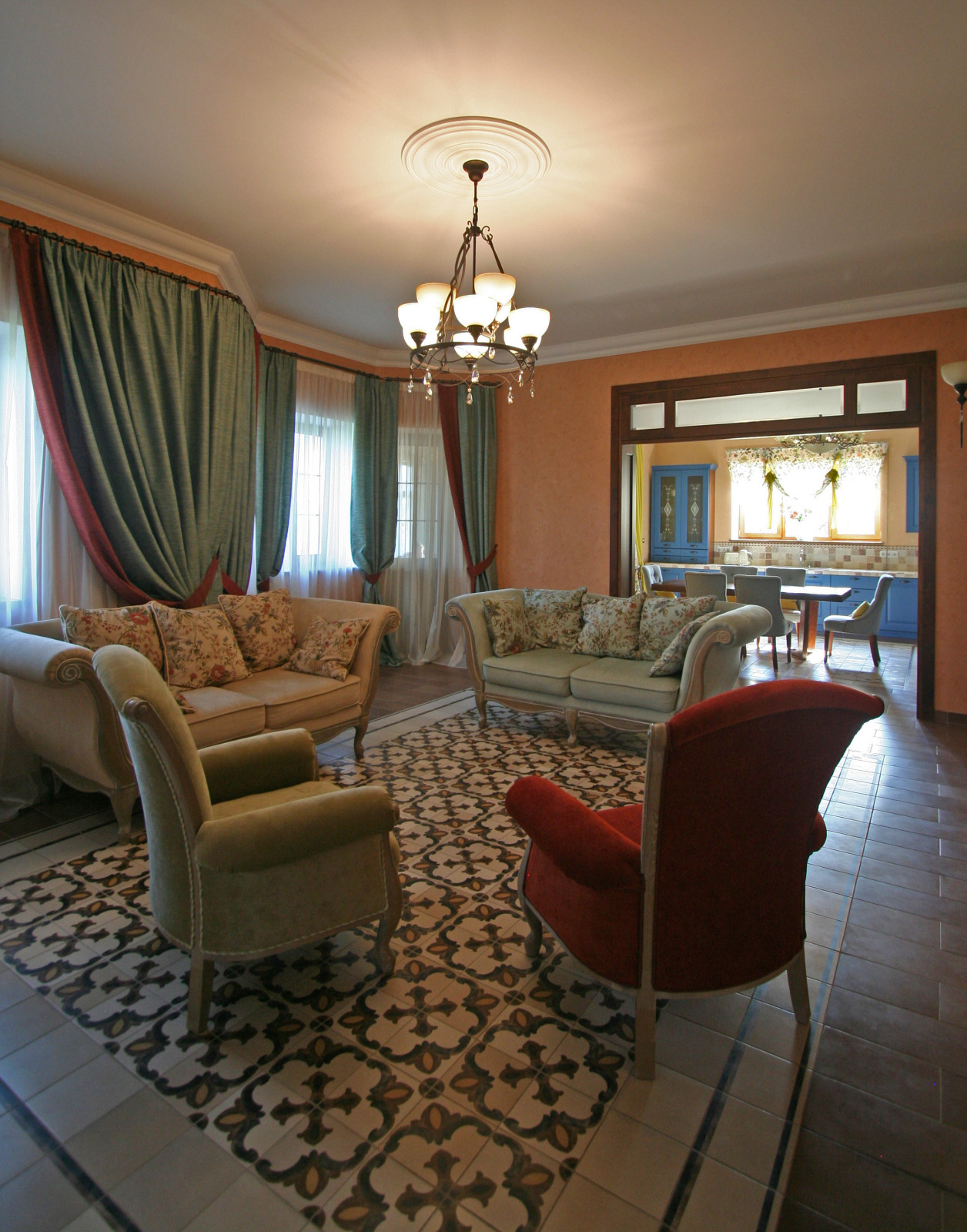 Загородный дом. Интерьер