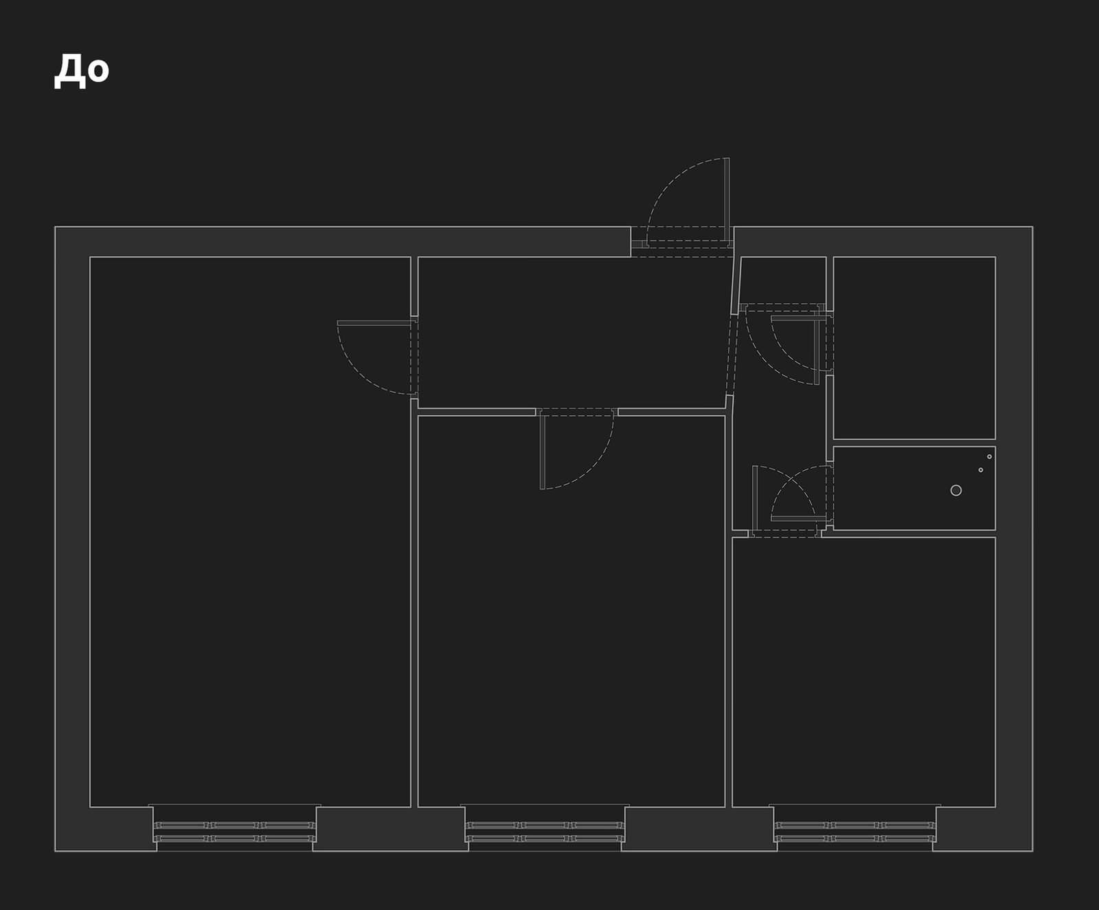 План квартиры до