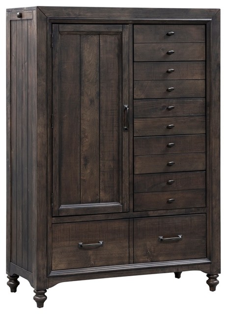 Catawba Hills Door Chest Traditional Armoires And Wardrobes