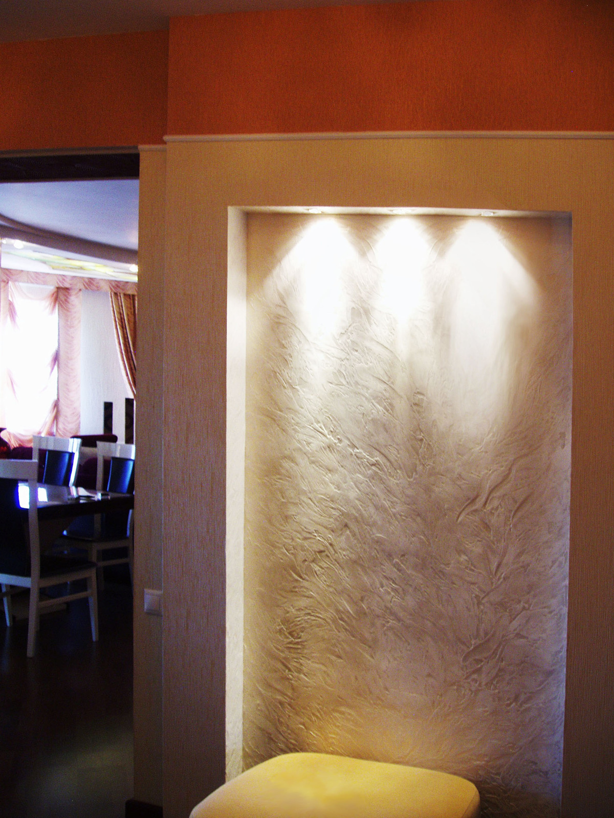 Ar-deco, marsala & terracota