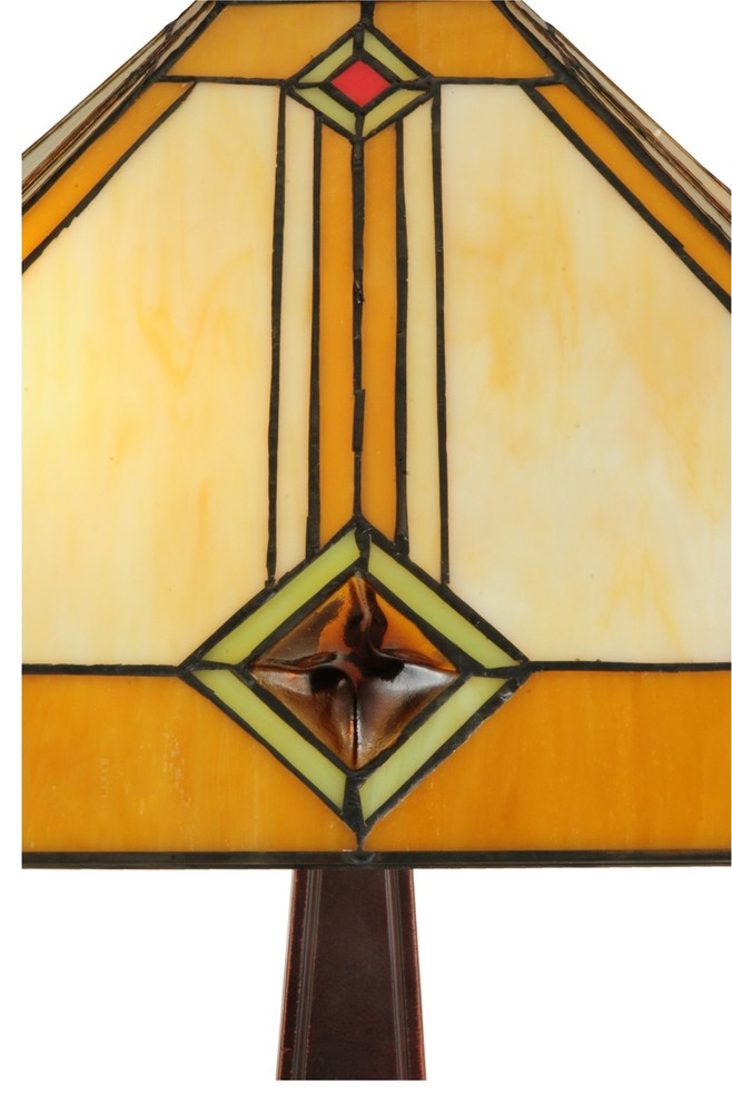 22 in. Diamond Mission Table Lamp