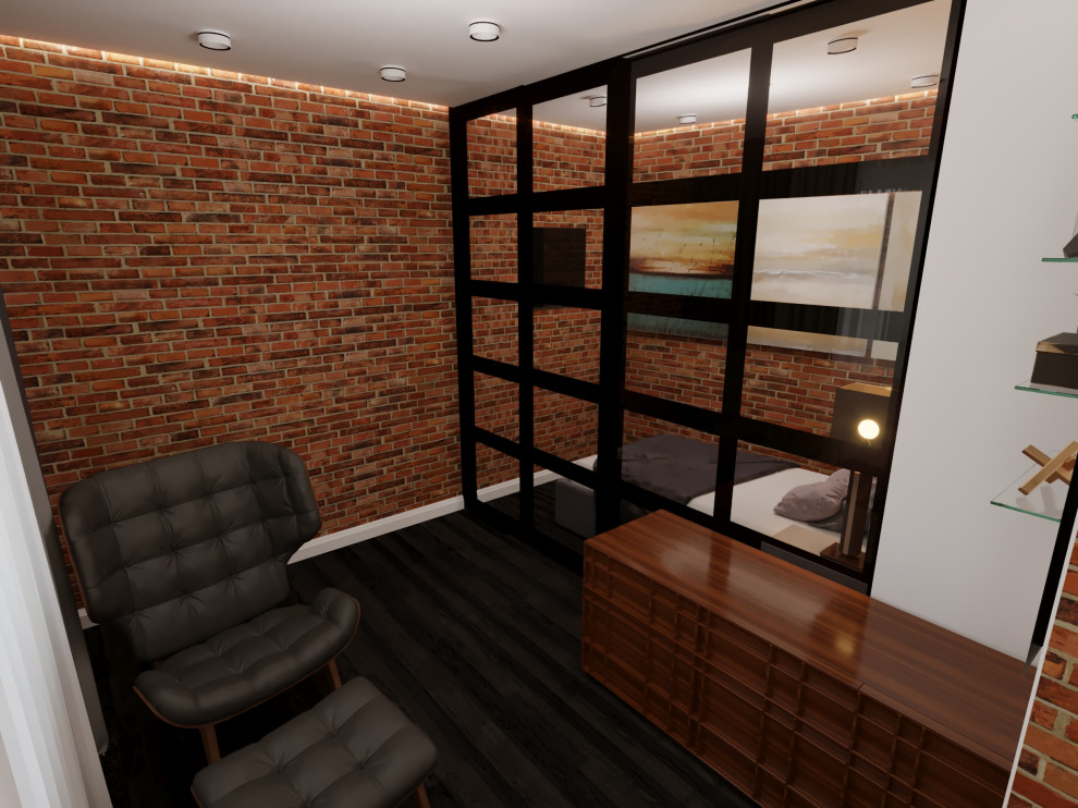 Дизайн проект квартиры студии