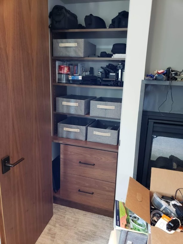 Medium Wood Cabinets & Storage