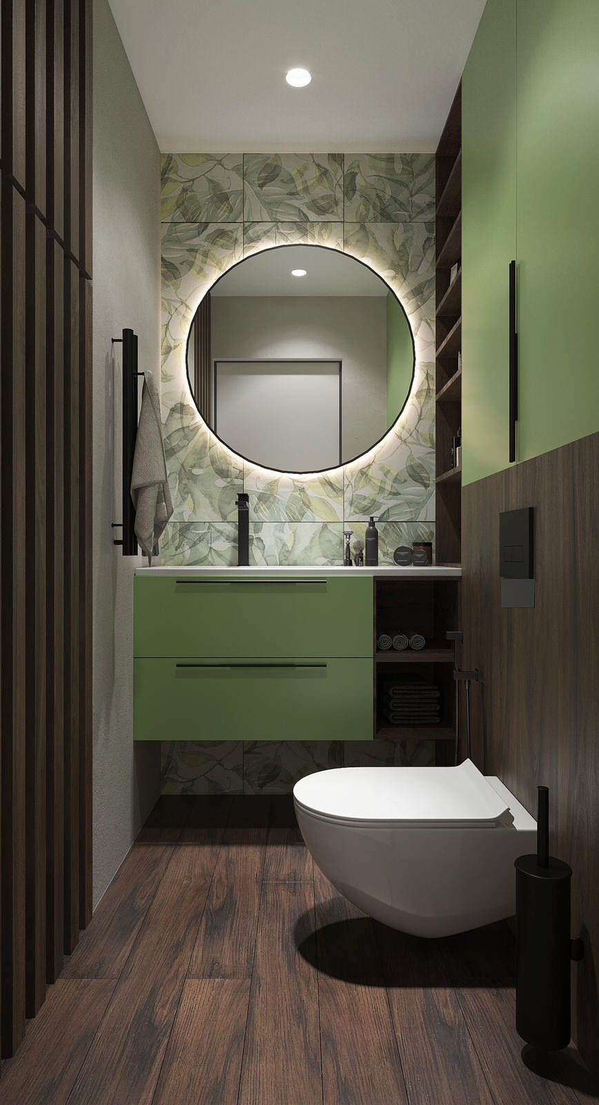 Дизайн-проект ЖК Скандинавия 62кв.м