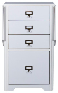 Jolene Fold Out Organizer And Craft Desk Contemporary Filing Cabinets By Sei