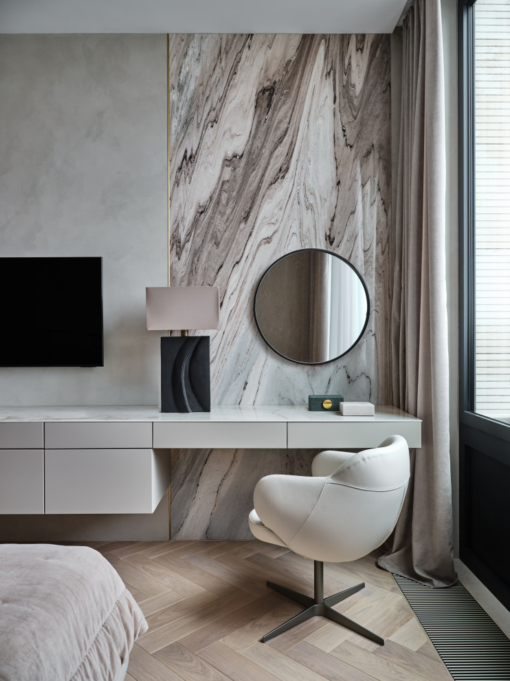 Элегантный интерьер, в котором интересна каждая деталь.