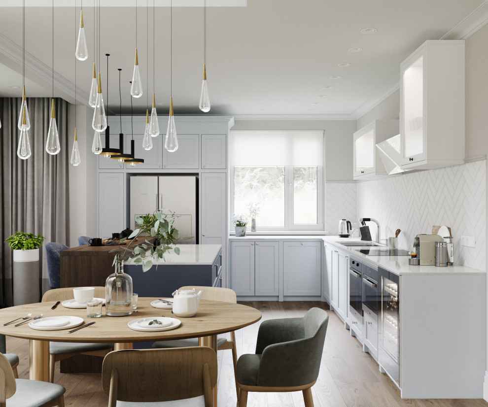 Family house | 140 кв. м | Проект загородного дома в стиле современная классика