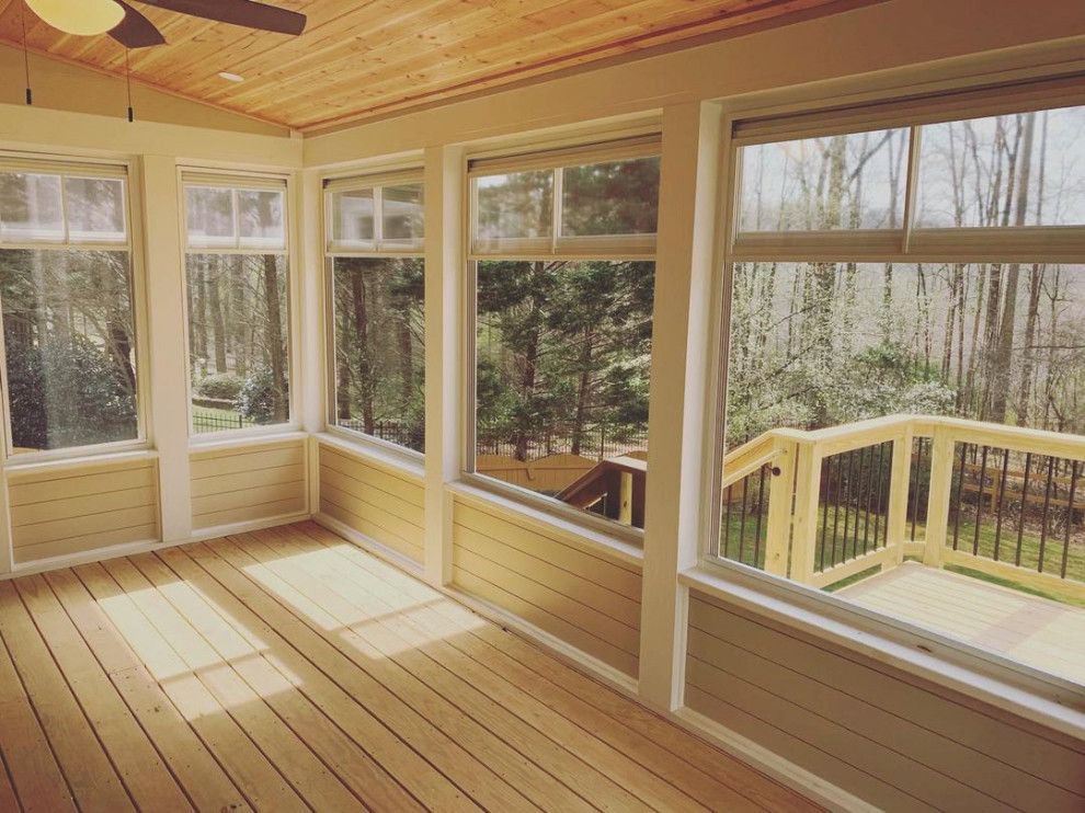 Eze Breeze Porch Three Seasons Sunroom Traditional Verandah