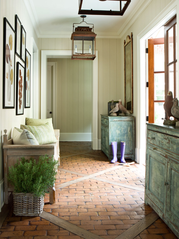 Inspiration for a french country entryway remodel in Atlanta