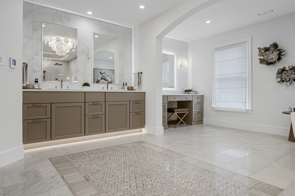 Lutherville Luxury Primary Bath - Modern - Bathroom - Baltimore - by ...