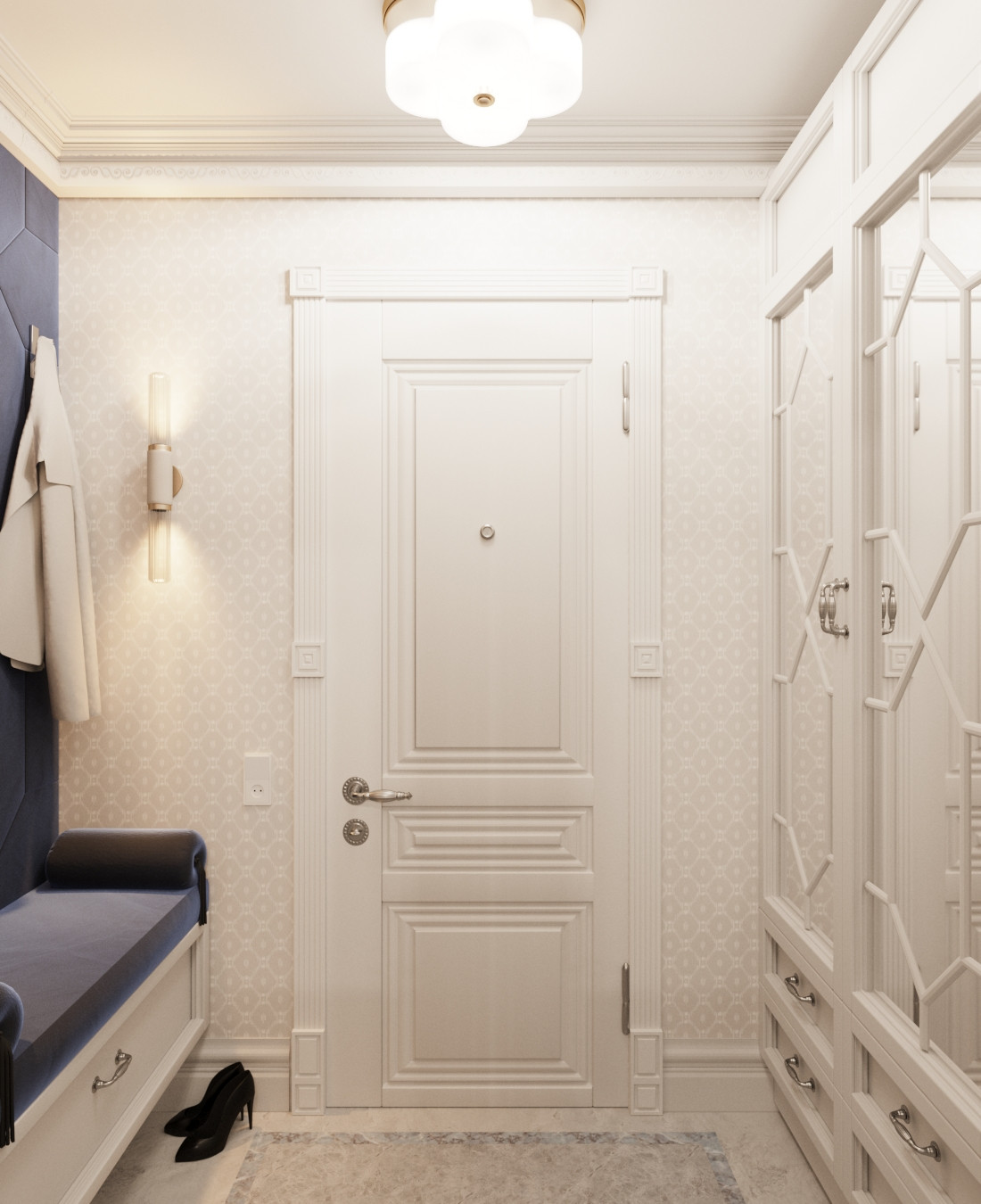 Входная зона в классическом стиле