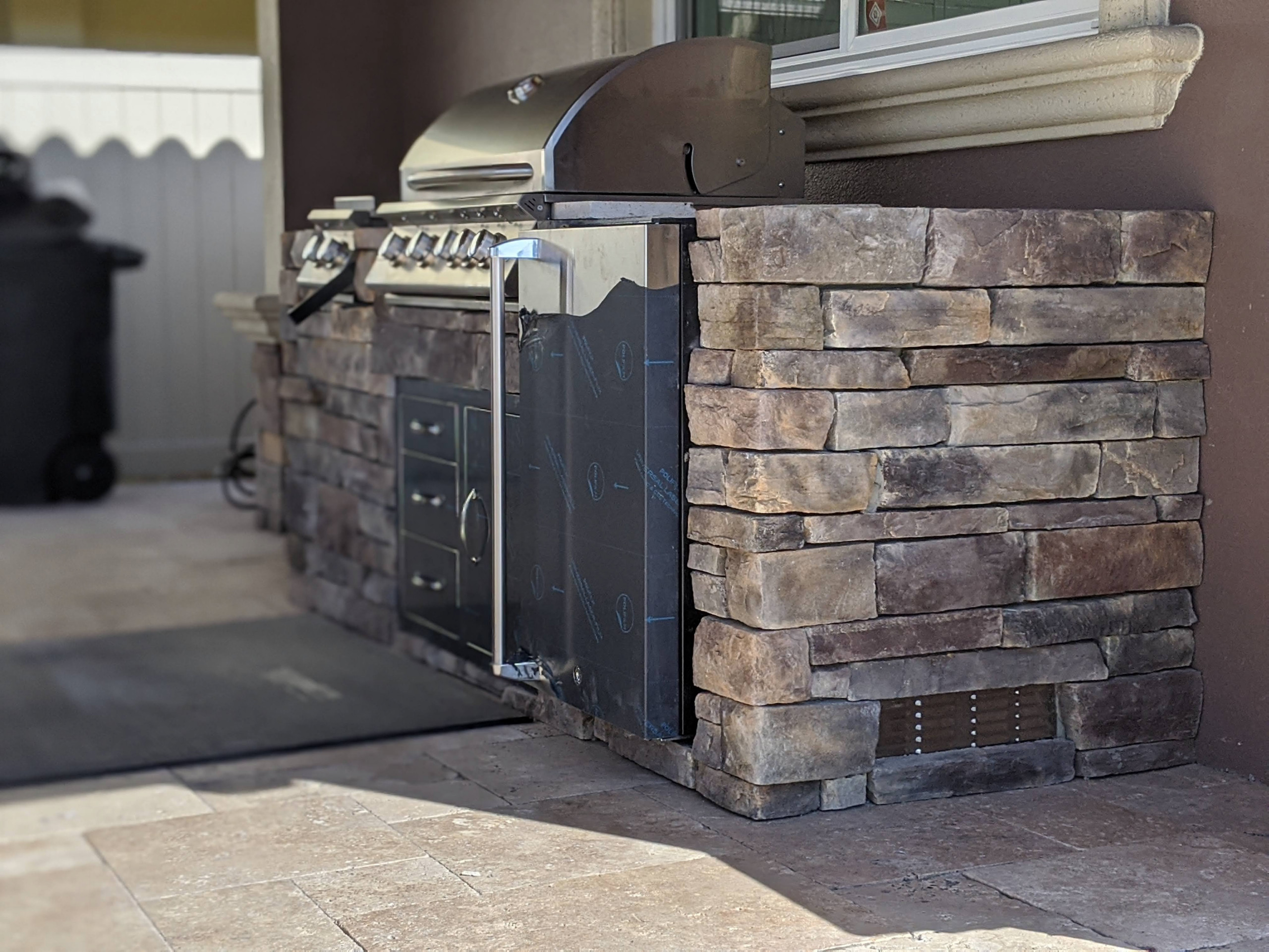 Outdoor Kitchen 8 footer