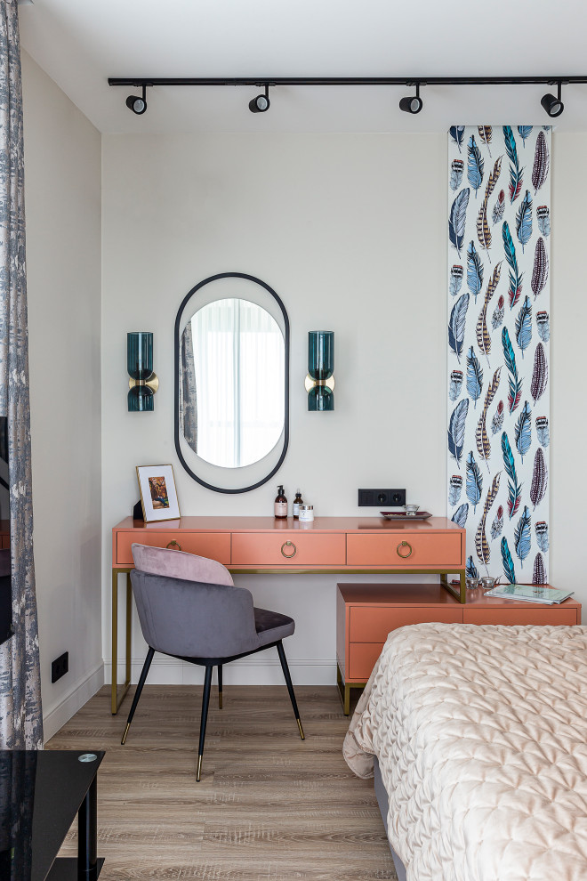 В сиреневых тонах (3-х комнатная квартира 66,7 м²)