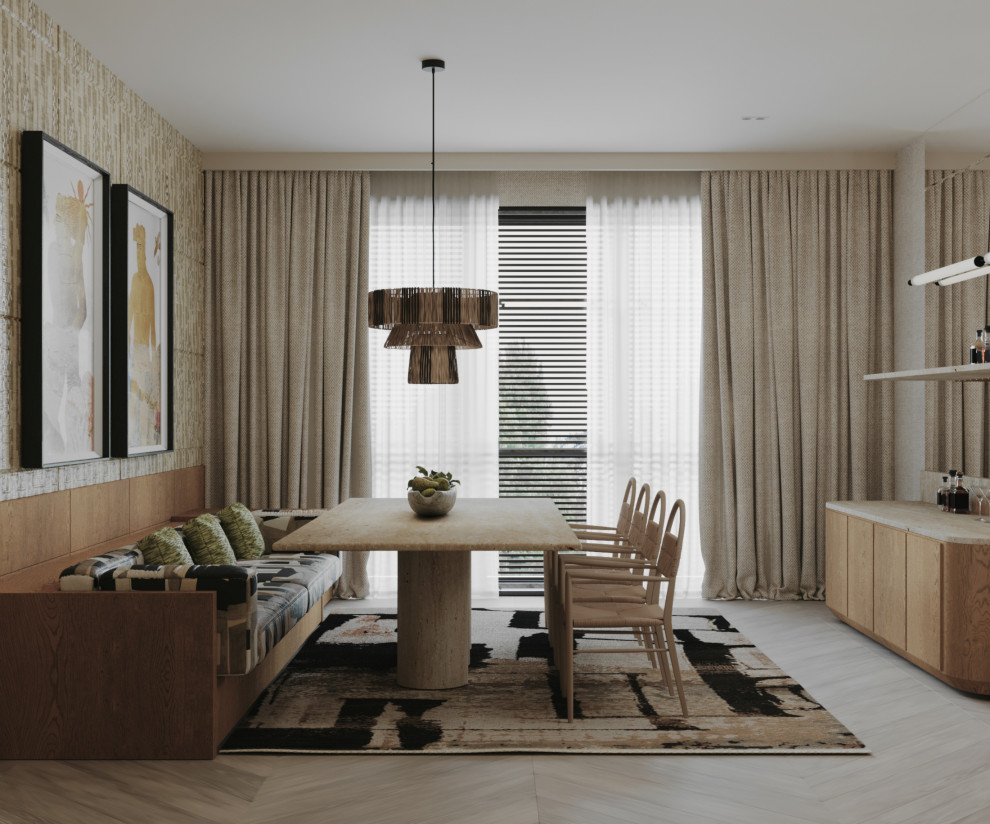 Квартира с элементами этно