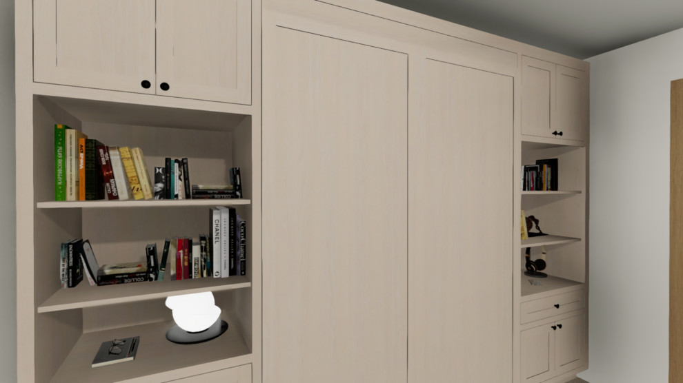 Wellsley Way Murphy Bed 3D Render