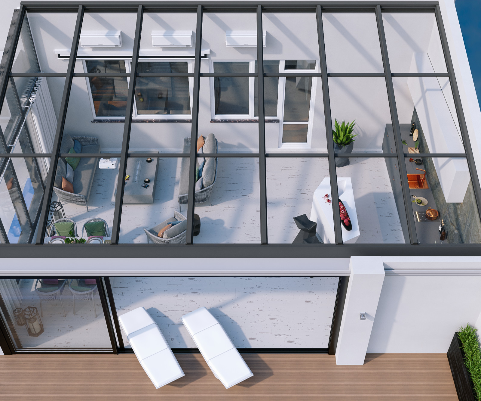 Апартаменты с видом на море