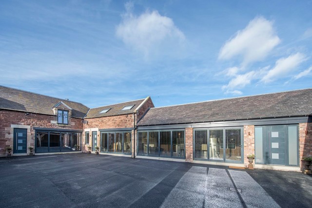 Scottish Borders Stable Conversion contemporary-house-exterior