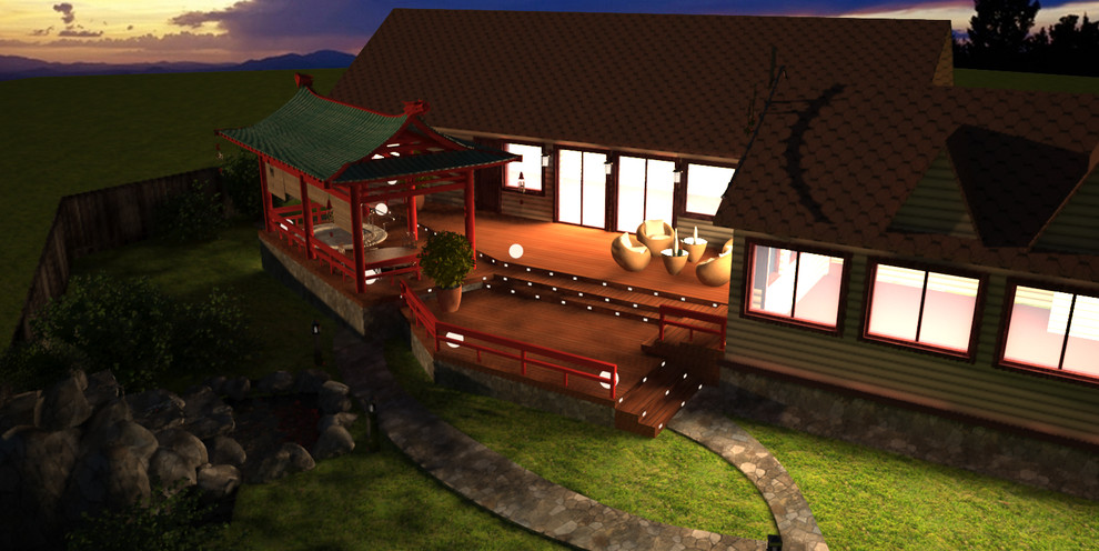 Баня в восточном стиле