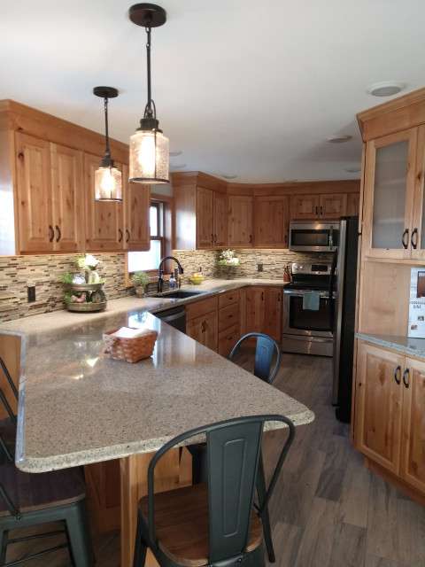 Rustic Alder Kitchen rustico-cocina