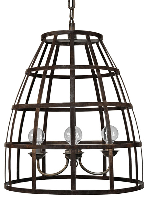 Wayne Loft Metal Birdcage Pendant Light Wayne Loft Metal Birdcage Pendant Light Lighting By Kathy Kuo Home