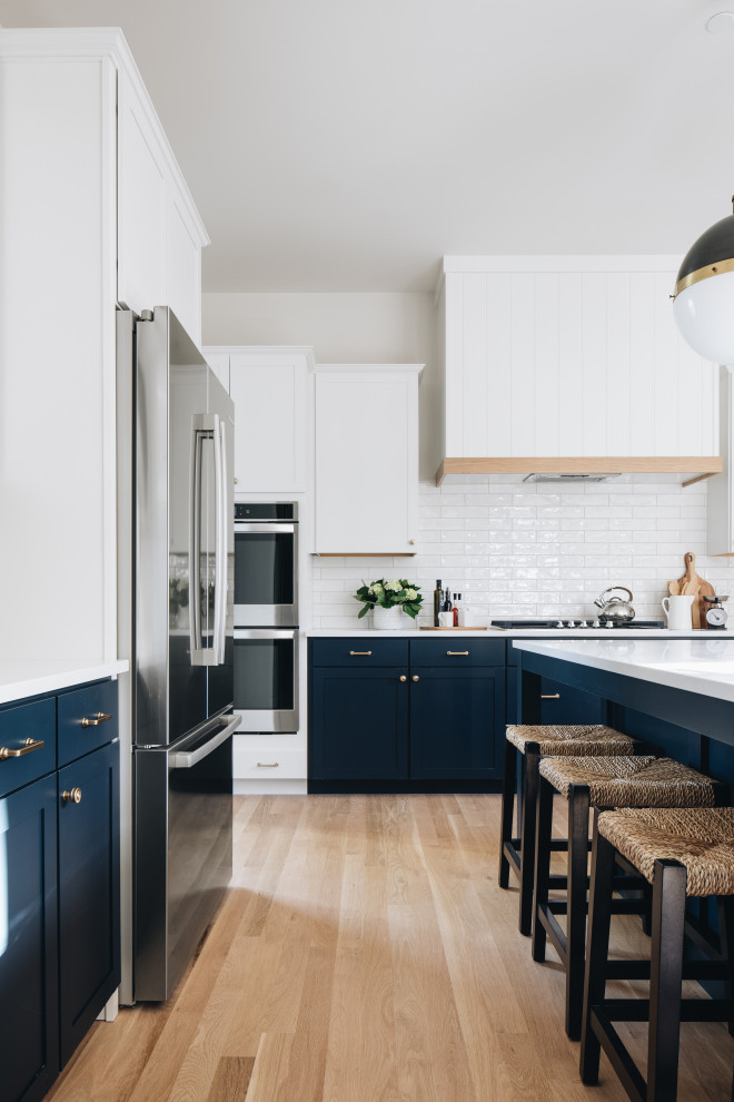 Kitchen - transitional kitchen idea in Chicago