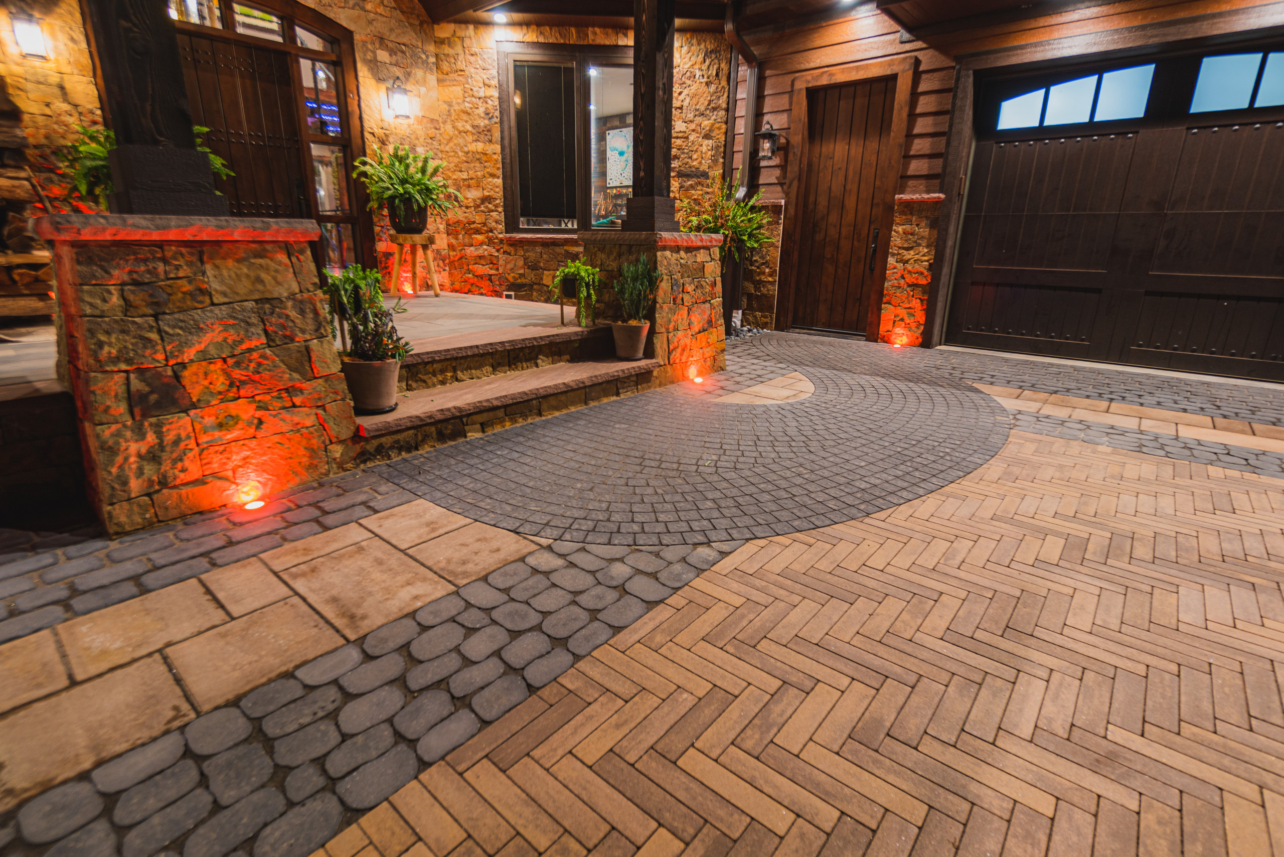 Award Winning Driveway Courtyard