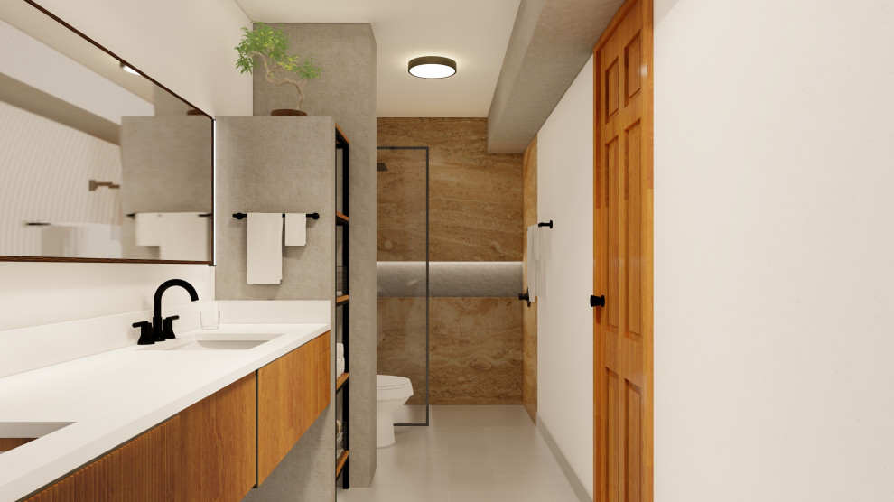 Modern Concept Bathroom Remodel