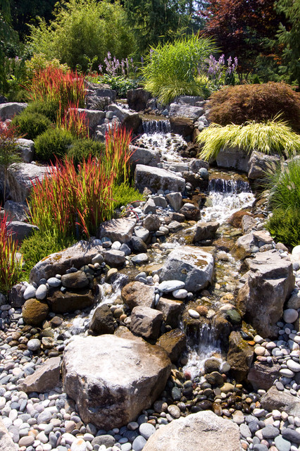 How To Build A Dry Creek Bed Houzz, Dry Creek Bed Landscaping