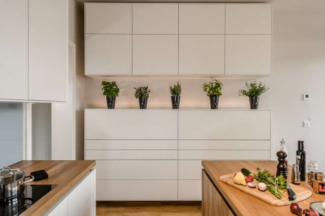 Singelk&uuml;che mit Weitblick contemporain-cuisine