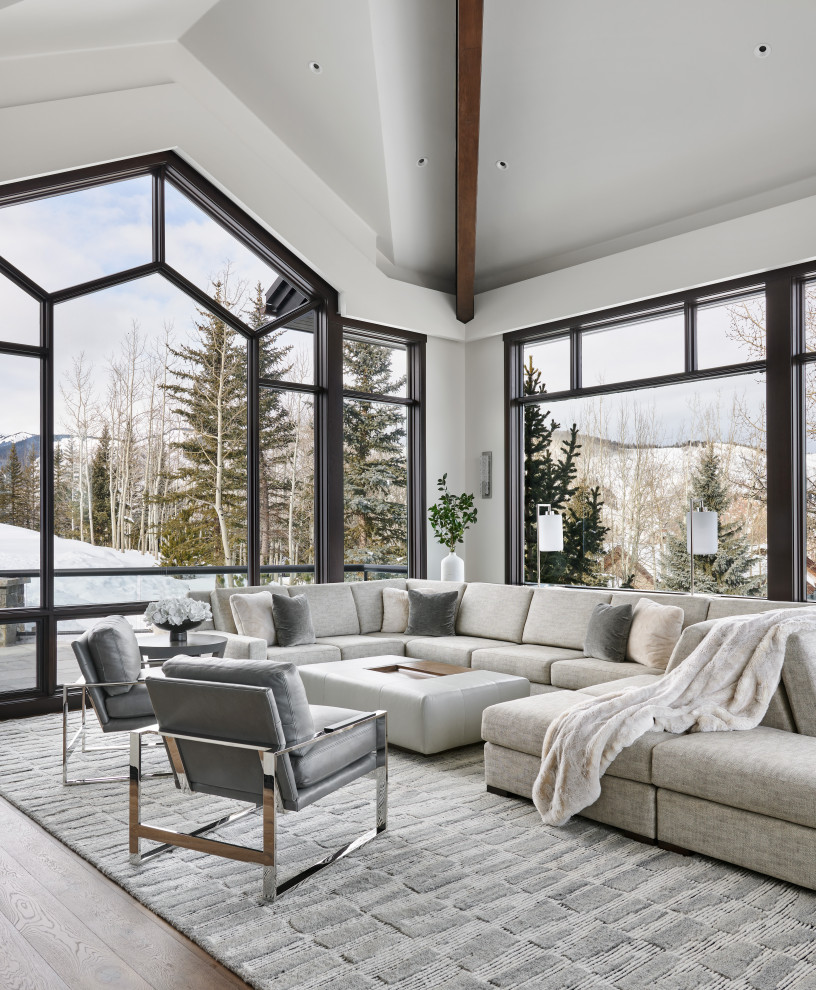 Home design - rustic home design idea in Denver