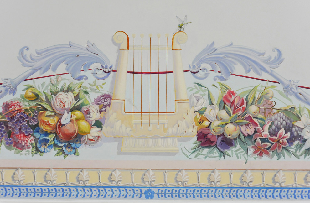 фрагмент потолочной росписи