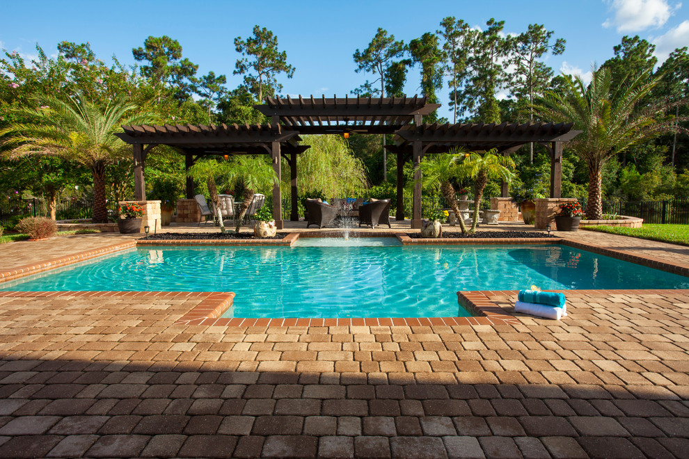Spring Backyard Retreat Traditional Pool Jacksonville by Pratt Guys