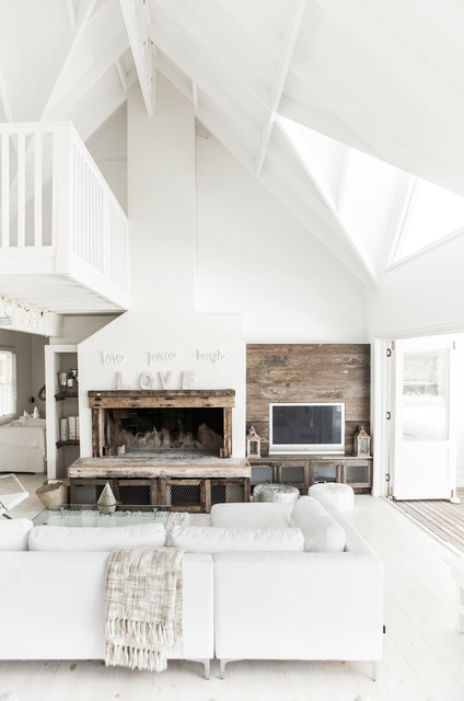 Beach House maritimt-dagligstue