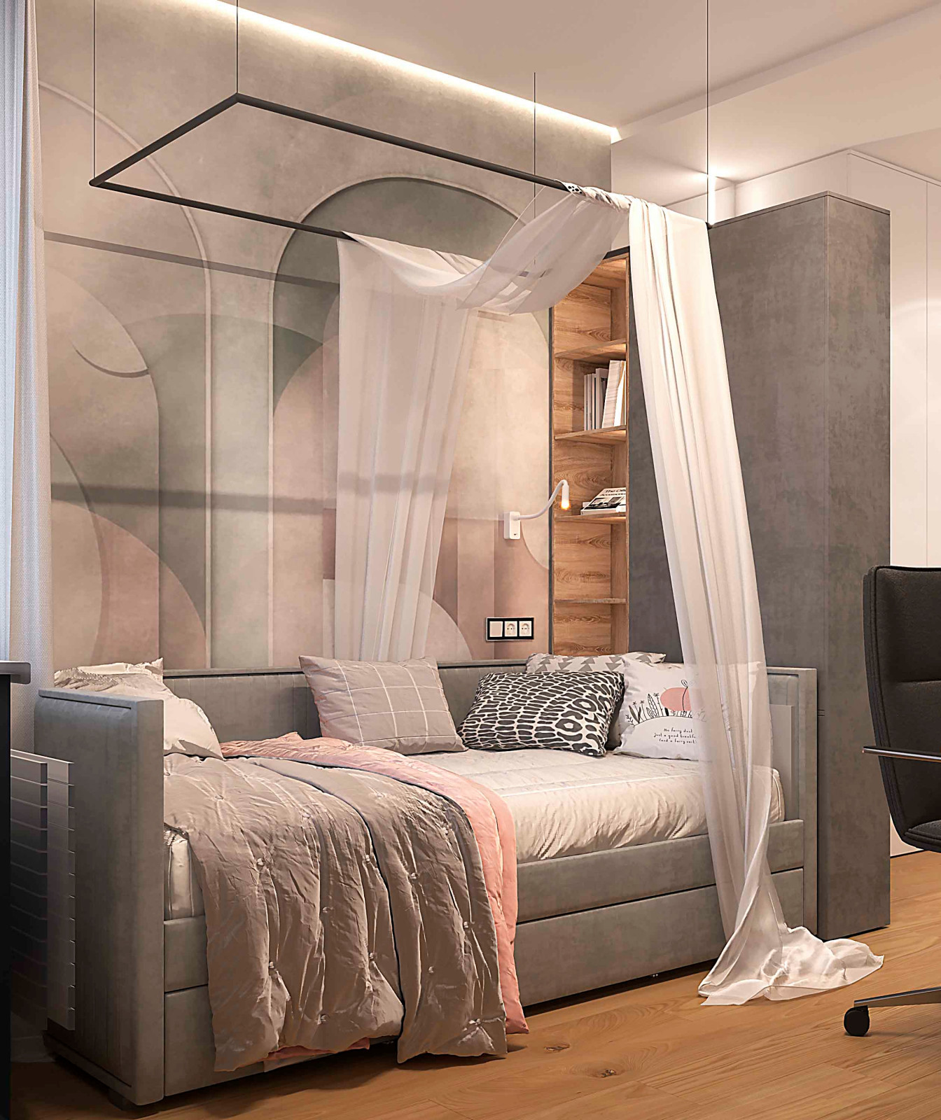 Детская комната для девочки подростка