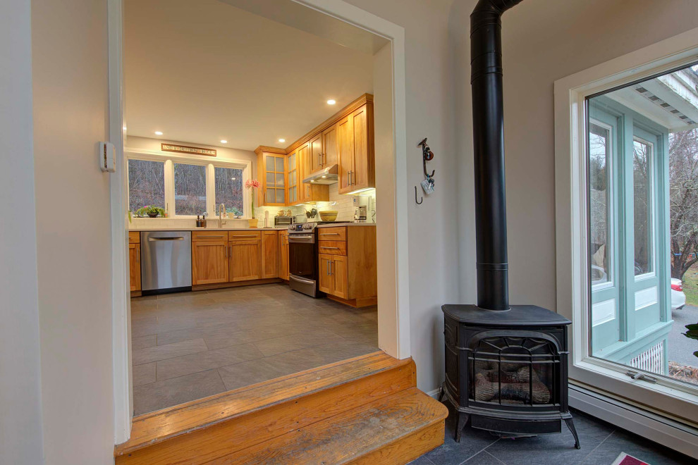Kitchen and Enclosed Patio - Brattleboro, VT