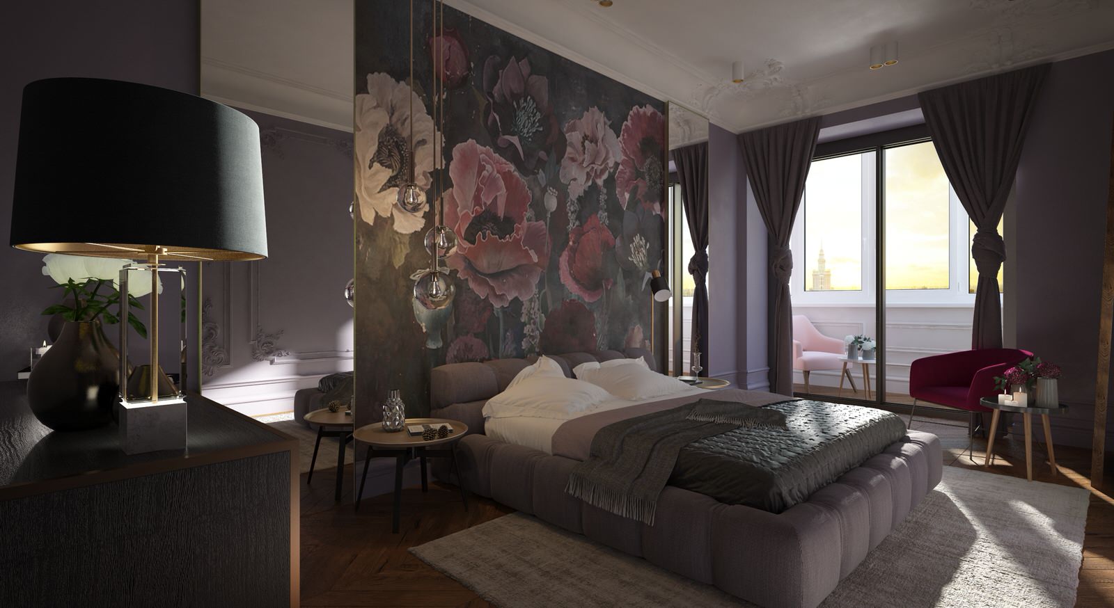 Концепция спальни