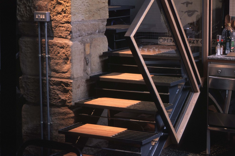 Inspiration for an industrial staircase in Edinburgh.