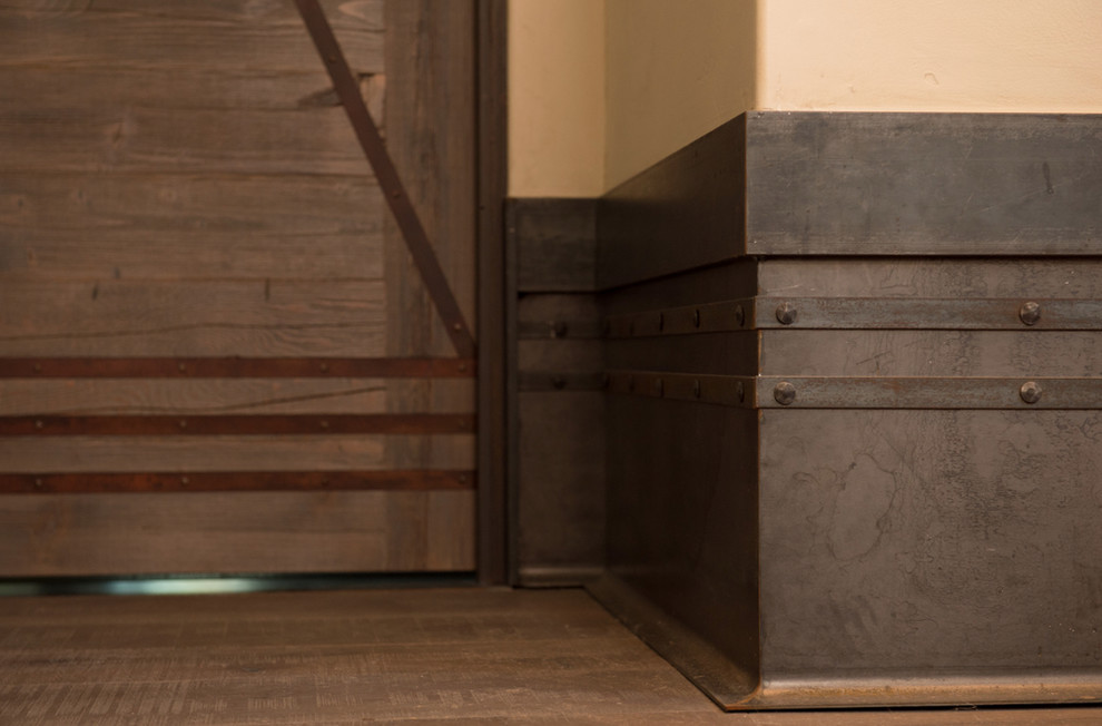 Hallway - rustic hallway idea