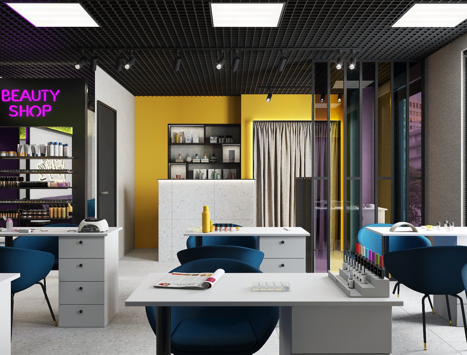 Салон маникюра в центре города