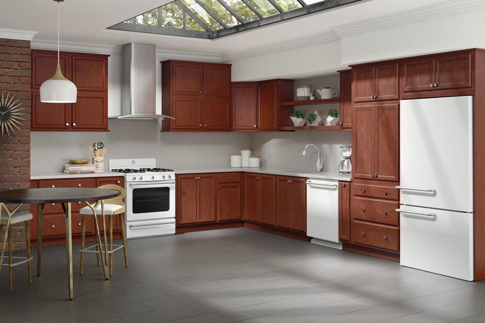 Transitional kitchen photo in Phoenix