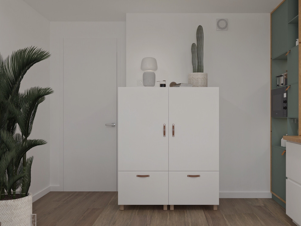 Кухня комбо из ИКЕА и заказной мебели