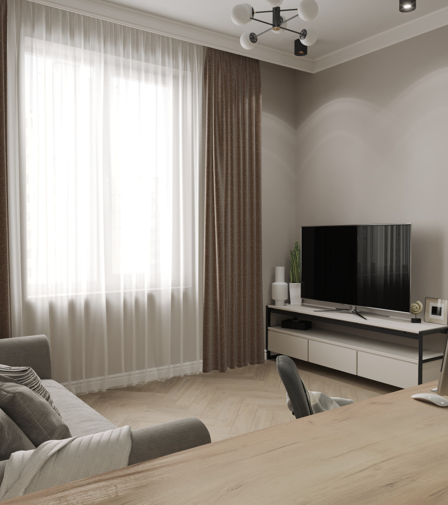 Спальня-гостинная