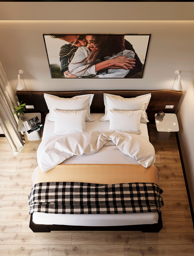 современный дизайн с эко элементам