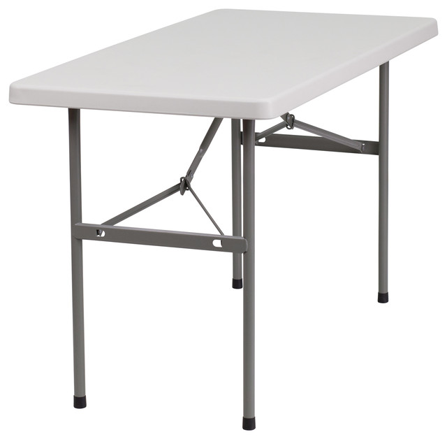 White Plastic Folding Table Contemporary Folding Tables by